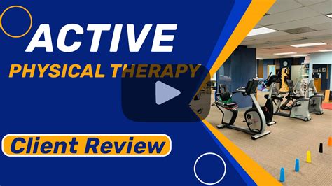 Active pt - Re+active Physical Therapy & Wellness is a highly rated Yelp business that offers specialized neurological rehabilitation and wellness services. Whether you need to recover from a stroke, a brain injury, or a spinal cord injury, you will find a friendly and professional staff that will help you achieve your goals. Read the reviews and photos of satisfied customers and book your appointment today. 